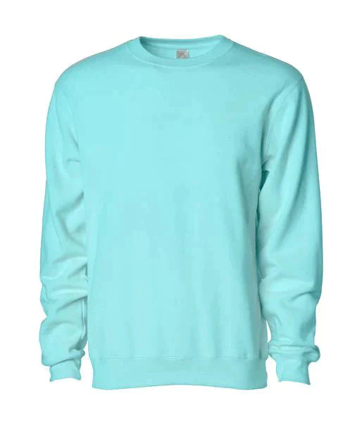 SS3000 - Midweight Crewneck Sweatshirts (3) Mint BASIC FLEECE crew neck CREWNECK INDEPENDENT MEN mens shsdchildproduct ss sss standard STANDARD SUPPLY sweatshirt UNISEX WOMEN