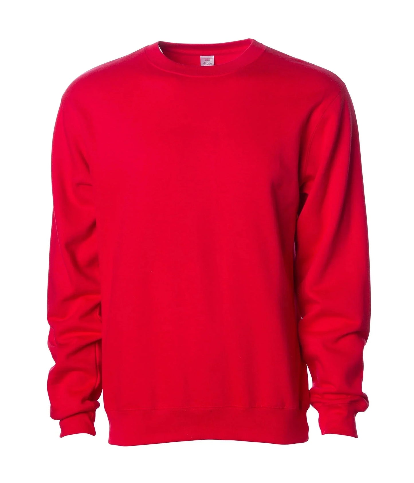 SS3000 - Midweight Crewneck Sweatshirts (3) Red BASIC FLEECE crew neck CREWNECK INDEPENDENT MEN mens shsdchildproduct ss sss standard STANDARD SUPPLY sweatshirt UNISEX WOMEN