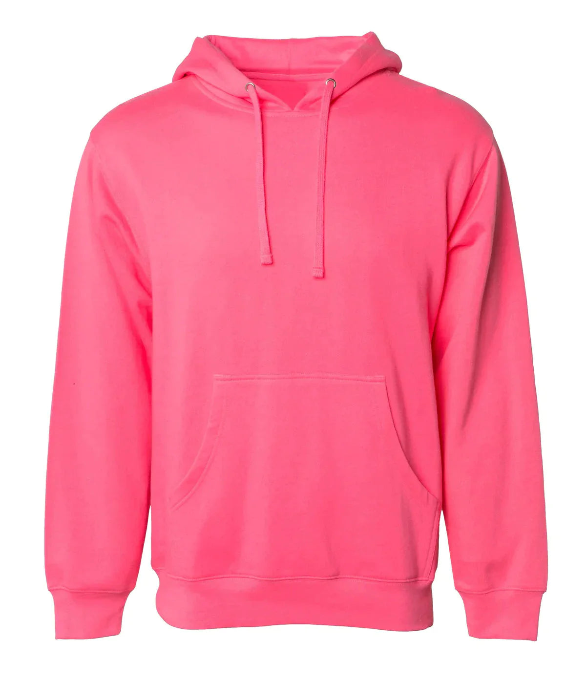 SS4500 - Midweight Hooded Pullover Sweatshirt Neon Pink 4500 BASIC FLEECE fleece Hood hoodie INDEPENDENT MEN mens pullover PULLOVERS shsdchildproduct ss SS4500 sss standard STANDARD SUPPLY sweatshirt