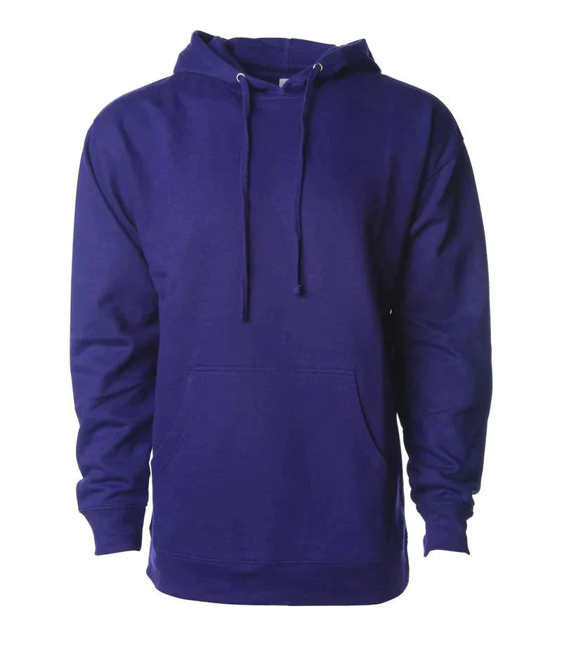 SS4500 - Midweight Hooded Pullover Sweatshirt Purple 4500 BASIC FLEECE fleece Hood hoodie INDEPENDENT MEN mens pullover PULLOVERS shsdchildproduct ss SS4500 sss standard STANDARD SUPPLY sweatshirt