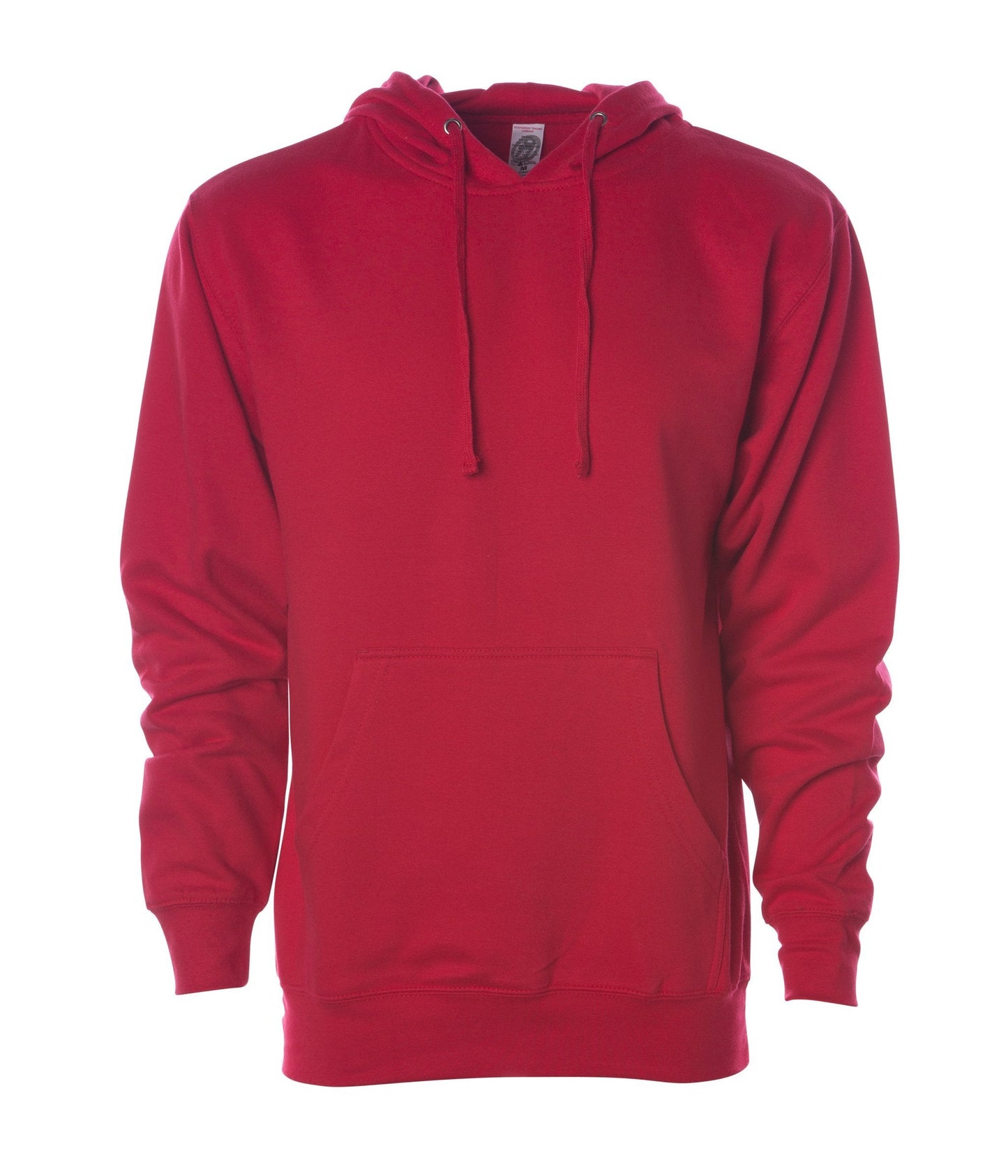 SS4500 - Midweight Hooded Pullover Sweatshirt Red 4500 BASIC FLEECE fleece Hood hoodie INDEPENDENT MEN mens pullover PULLOVERS shsdchildproduct ss SS4500 sss standard STANDARD SUPPLY sweatshirt