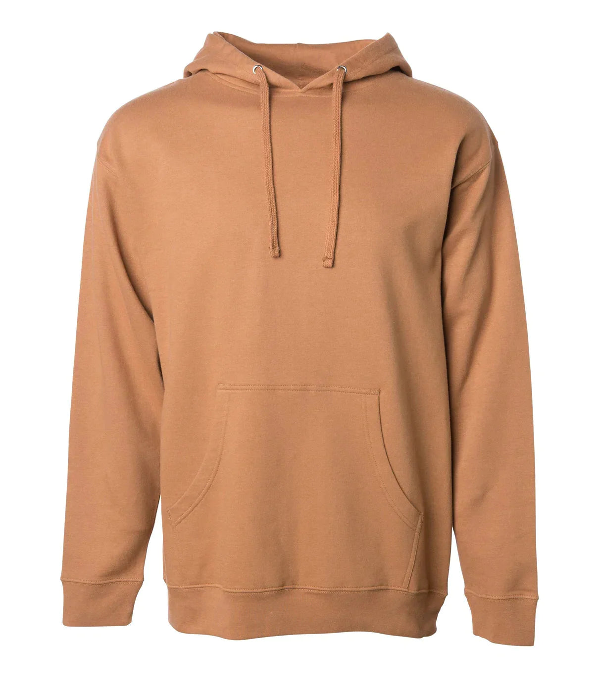 SS4500 Midweight Hooded Pullover Sweatshirt - Saddle / XS