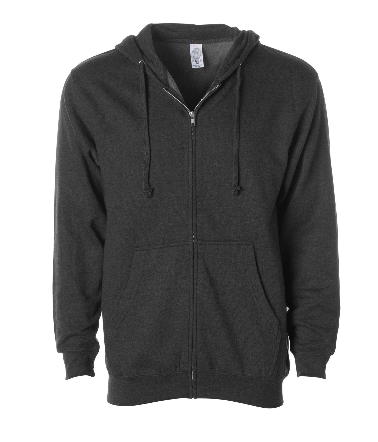 SS4500Z - Midweight Zip Hooded Sweatshirt Charcoal Heather