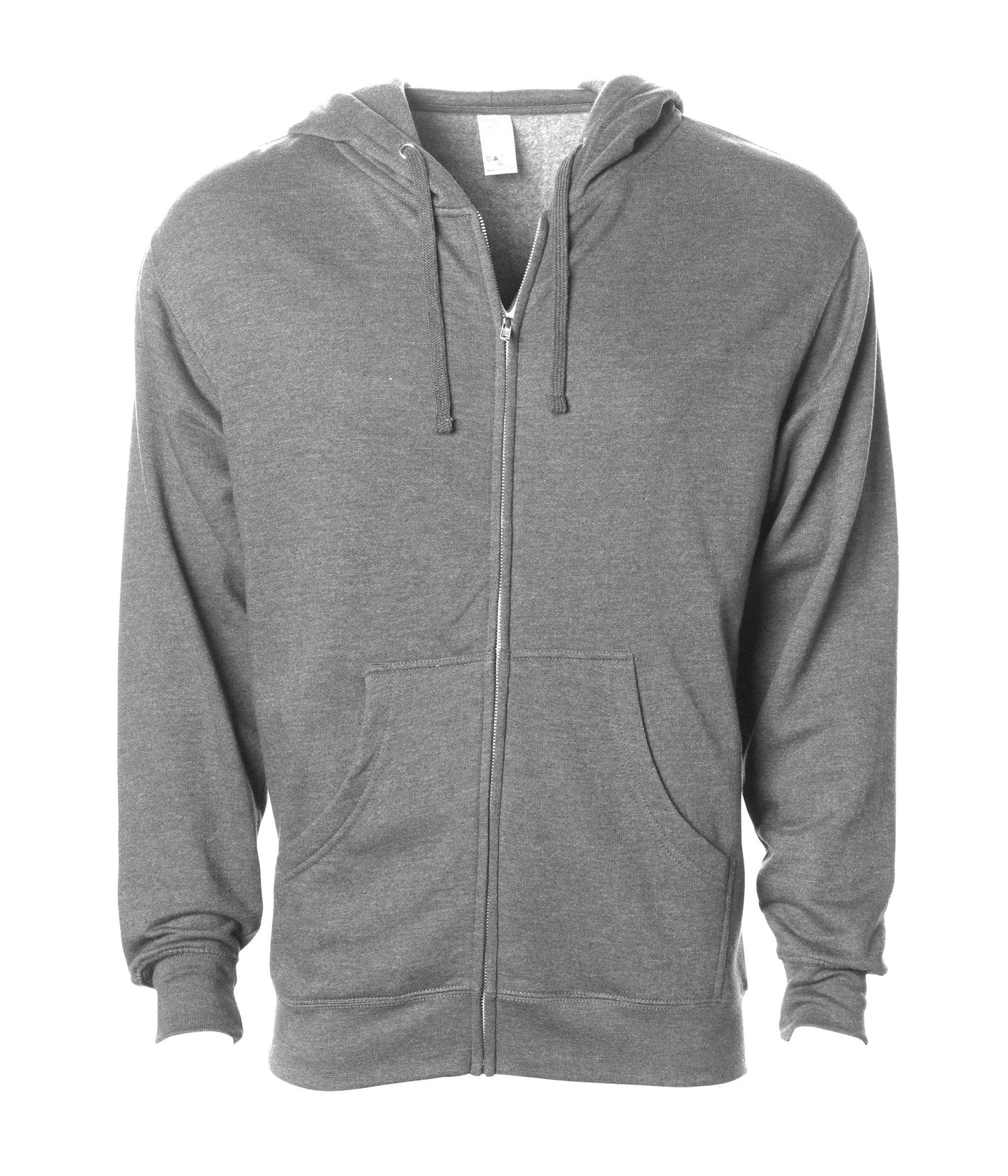 SS4500Z - Midweight Zip Hooded Sweatshirt Gunmetal Heather