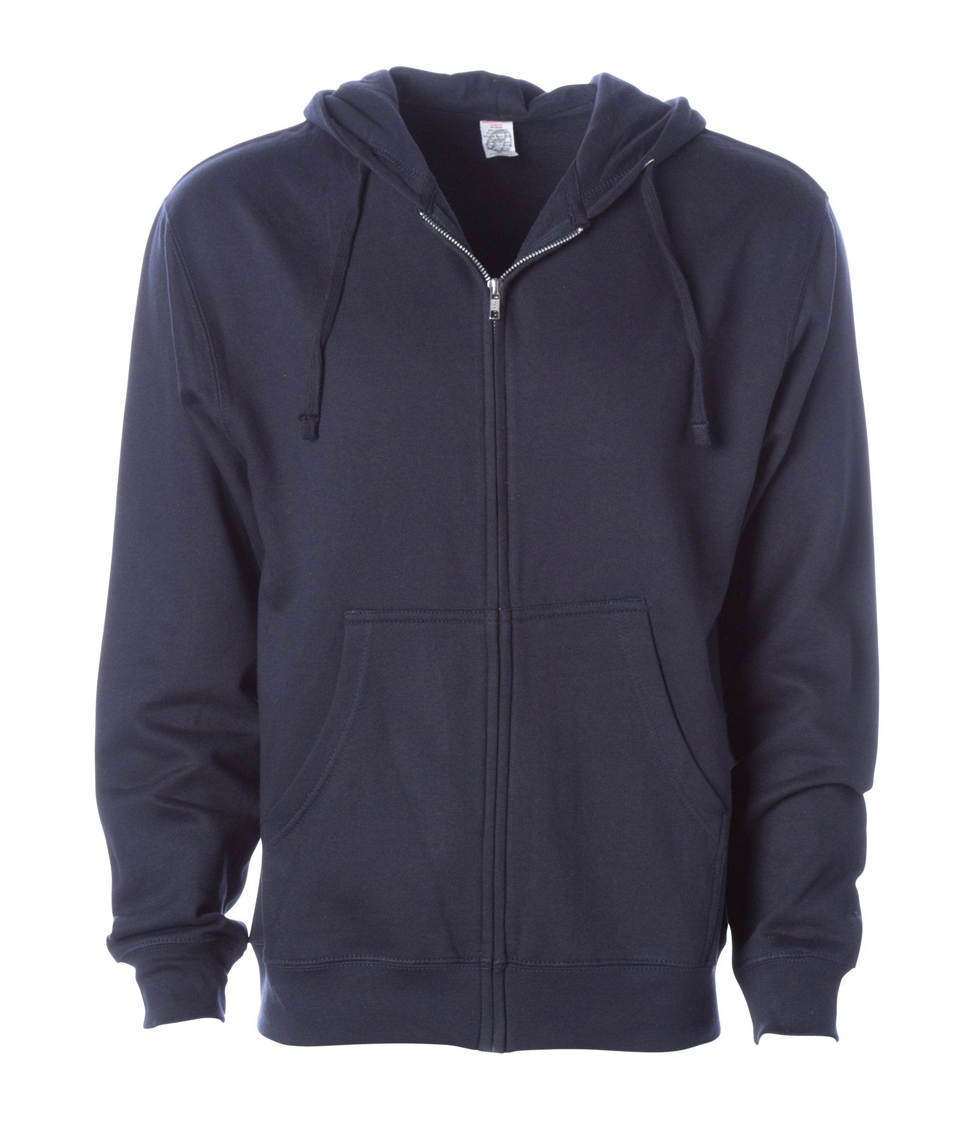 SS4500Z - Midweight Zip Hooded Sweatshirt Navy / XS ZIPS