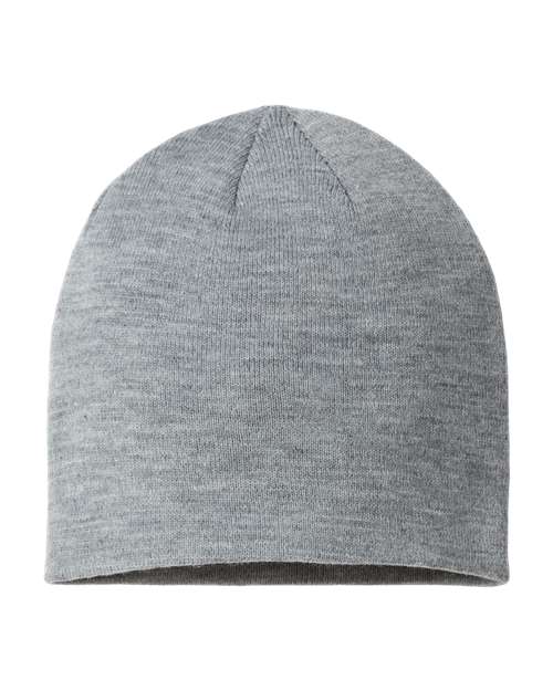 Sustainable Beanie - Light Grey Mélange / One Size