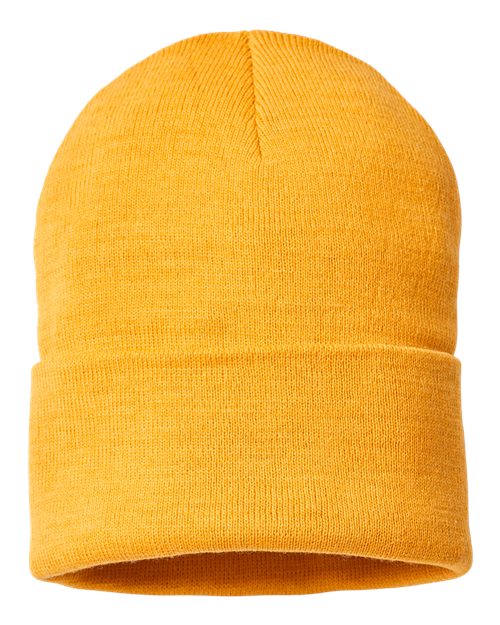 Sustainable Beanie - Mustard Yellow / One Size