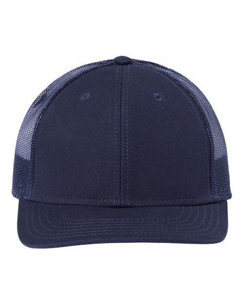 Sustainable Recy Three Trucker Cap - Navy/ Navy / Adjustable