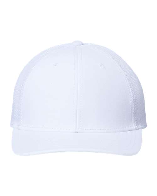 Sustainable Recy Three Trucker Cap - White/ White