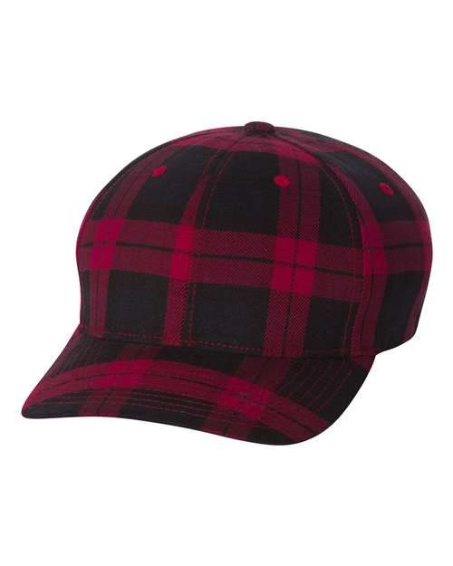 Tartan Plaid Cap Flexfit Headwear