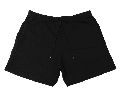 Terry Shorts - Garment Dye Black / XS