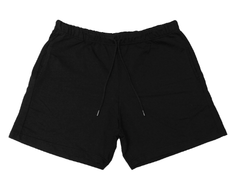 Terry Shorts - Garment Dye Black Shaka Wear