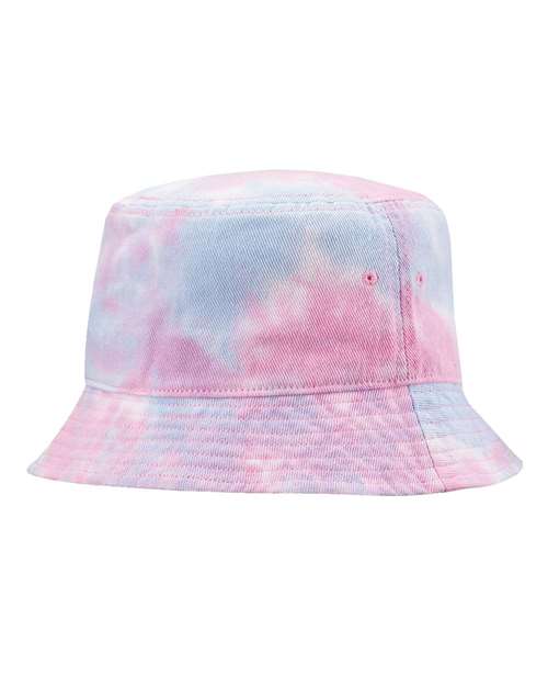 Tie - Dyed Bucket Hat - Cotton Candy / One Size