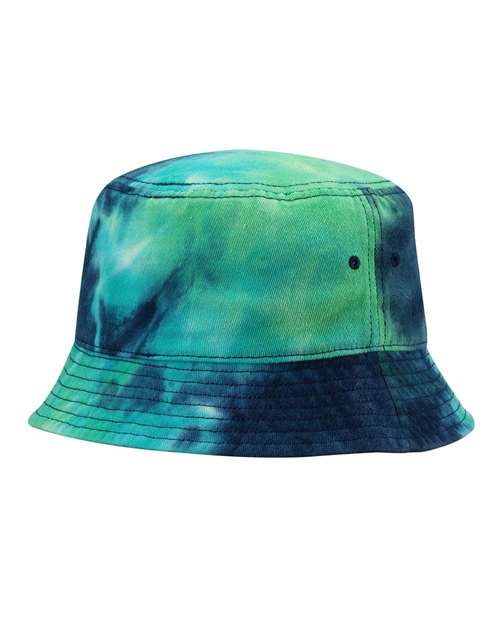 Tie - Dyed Bucket Hat - Ocean / One Size