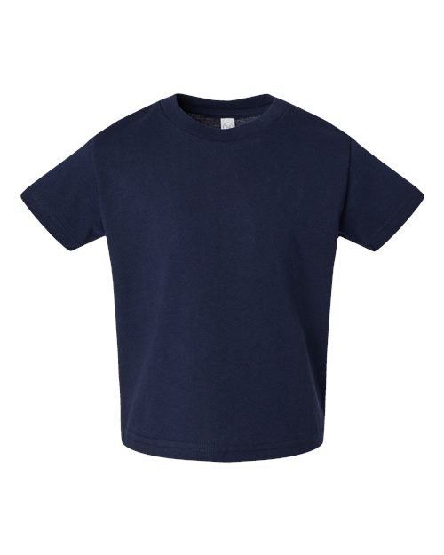 Toddler Cotton Jersey Tee Navy Rabbit Skins T-Shirts