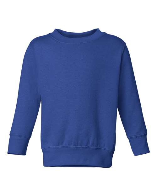 Toddler Fleece Crewneck Sweatshirt Royal Fleece Rabbit Skins