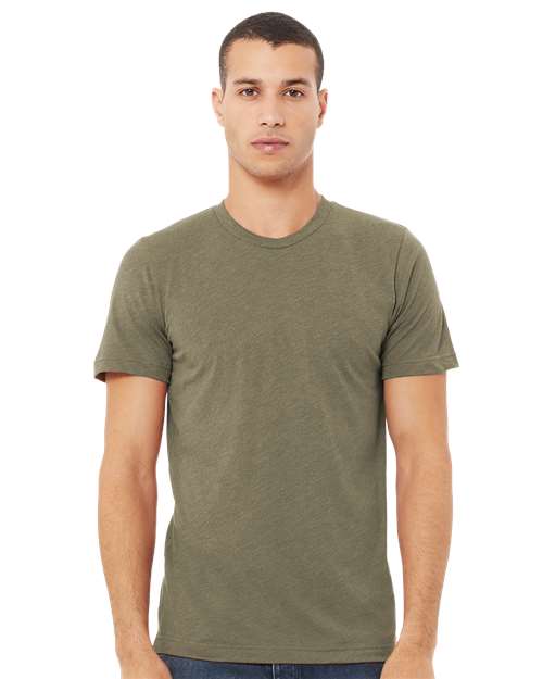 Triblend Tee - Olive Triblend Olive Triblend BELLA + CANVAS T-Shirts