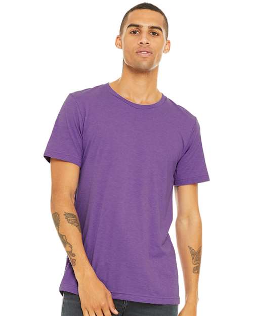 Triblend Tee - Purple / XS