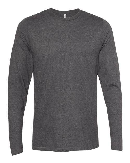 Ultimate Long Sleeve T-Shirt Charcoal Heather ALSTYLE T-Shirts - Long Sleeve