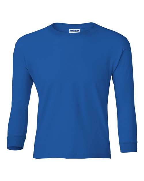 Ultra Cotton® Youth Long Sleeve T - Shirt - Royal / XL
