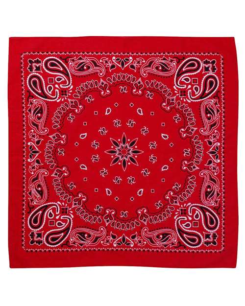 ValuMask Bandana - Red Paisley / One Size