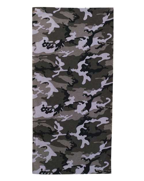 ValuMask Gaiter Grey Camo One Size Accessories Valucap