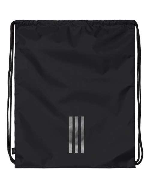 Vertical 3 - Stripes Gym Sack - Black / One Size