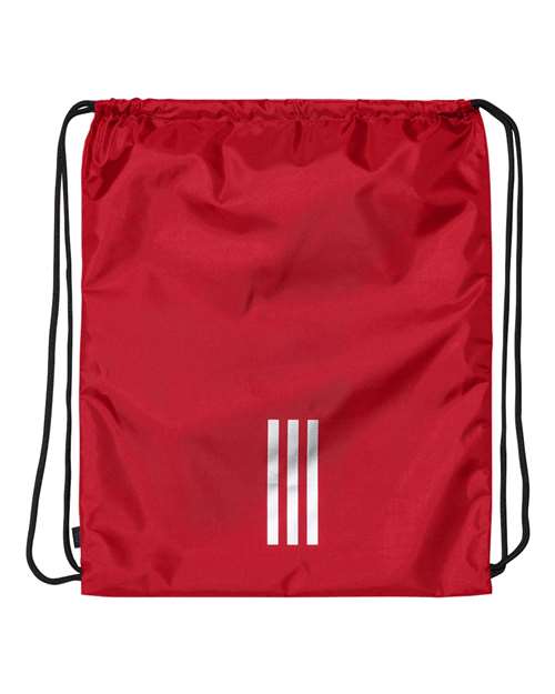 Vertical 3 - Stripes Gym Sack - Collegiate Red / One Size