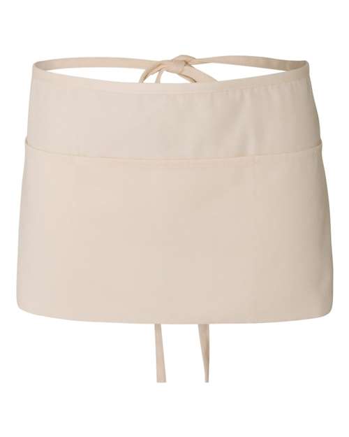 Waist Apron with Pockets - Natural / One Size
