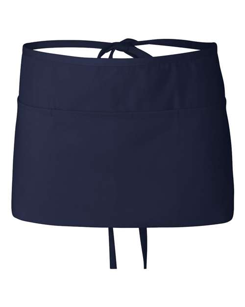 Waist Apron with Pockets - Navy / One Size