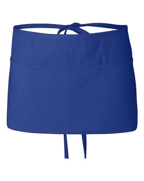Waist Apron with Pockets - Royal / One Size