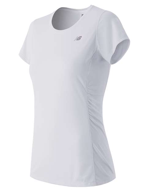 Women’s 5K Tech Run T - Shirt - White / XS