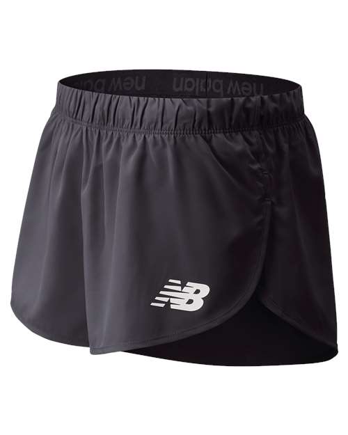 Women’s Athletics Split Shorts - Asphalt / XL