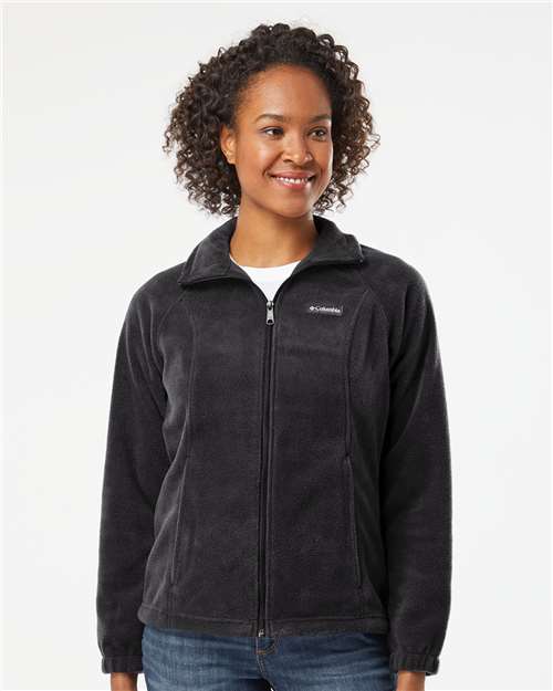 Women’s Benton Springs™ Fleece Full-Zip Jacket Black Columbia Fleece