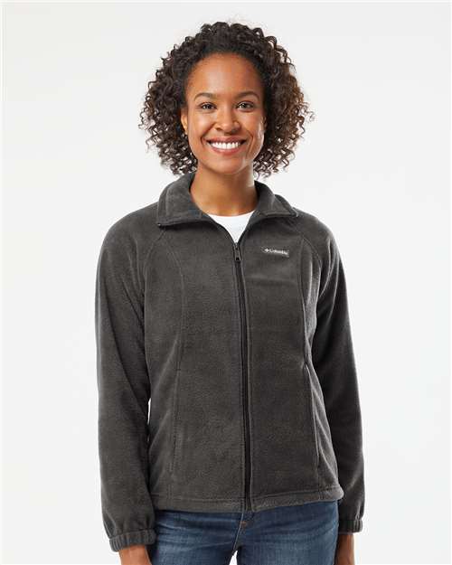 Women’s Benton Springs™ Fleece Full-Zip Jacket Charcoal Heather Columbia Fleece