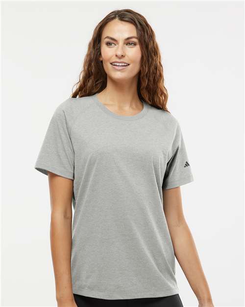 Women’s Blended T - Shirt - Medium Grey Heather / S