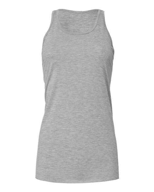 Women's Flowy Racerback Tank Athletic Heather BELLA + CANVAS T-Shirts