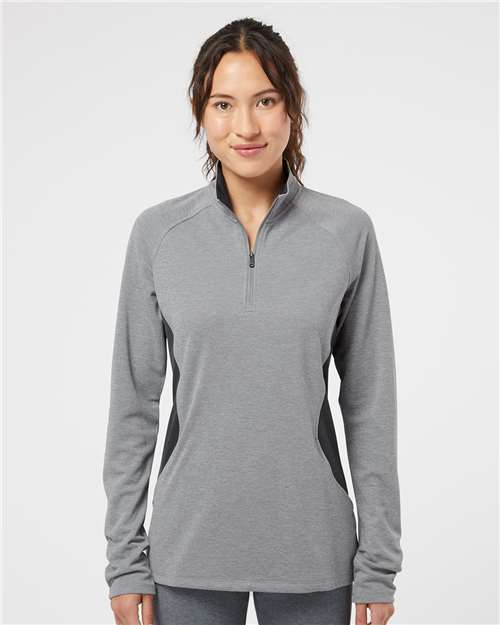 Women’s Lightweight Quarter - Zip Pullover - Grey Three