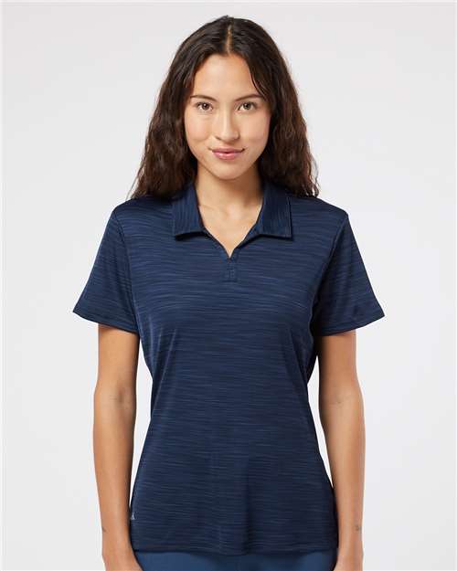 Women’s Mélange Polo - Collegiate Navy Melange / S