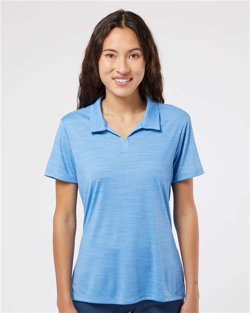 Women’s Mélange Polo - Lucky Blue Melange / S