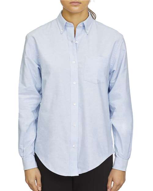 Women’s Oxford Shirt - Blue / XS