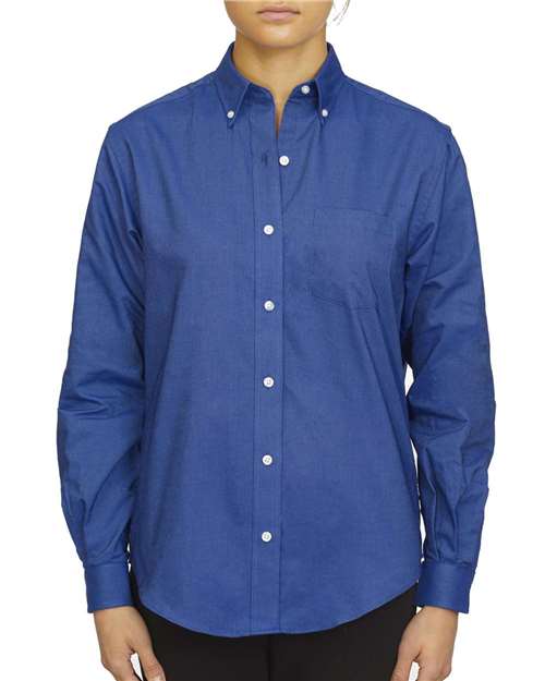 Women’s Oxford Shirt - French Blue / XS