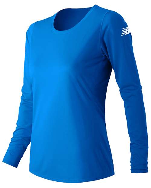 Women’s Performance Long Sleeve T - Shirt - Light Blue / XS