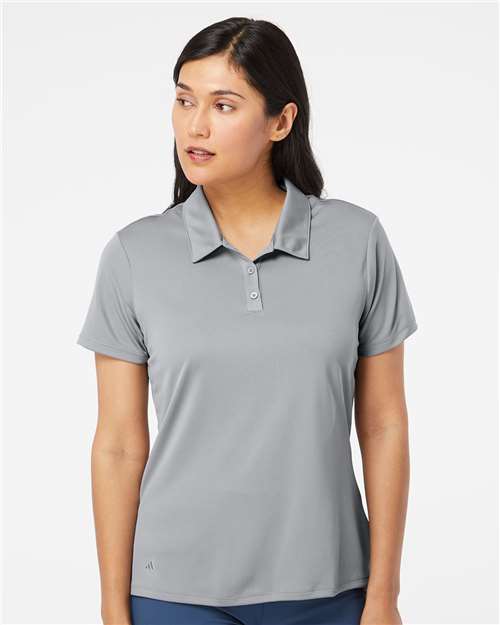 Women's Performance Polo Grey Three Adidas Sport Shirts