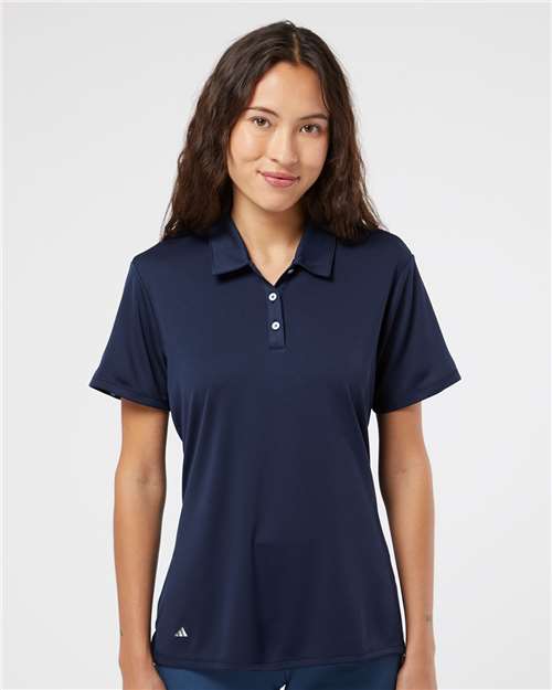 Women's Performance Polo Navy Adidas Sport Shirts