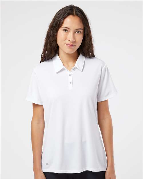 Women's Performance Polo White Adidas Sport Shirts