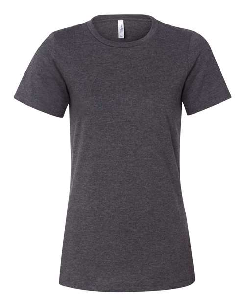 Women’s Relaxed Fit Heather CVC Tee Dark Grey Heather BELLA + CANVAS T-Shirts