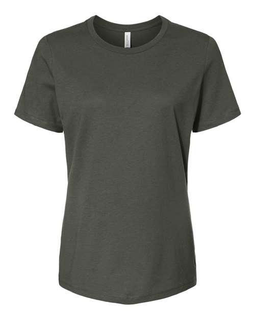 Women’s Relaxed Jersey Tee - Military Green / S