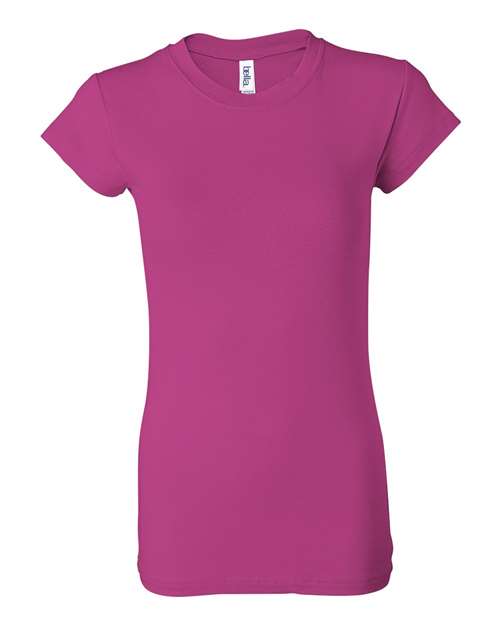 Women’s Sheer Mini Rib Tee - Berry / S