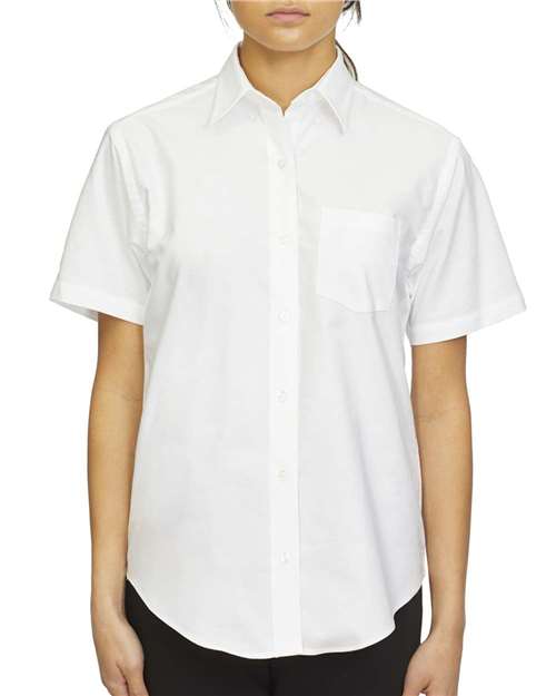 Women’s Short Sleeve Aviation Shirt - White / M